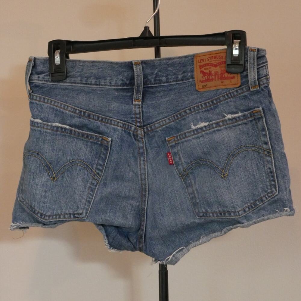 Levi's 501 Jean Shorts 26W - Picture 2 of 4